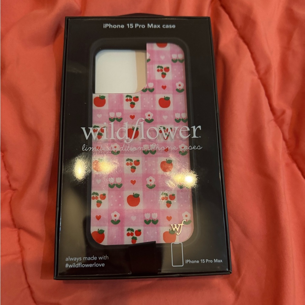 Wildflower iPhone 15 Pro Max (An Apple A Day)